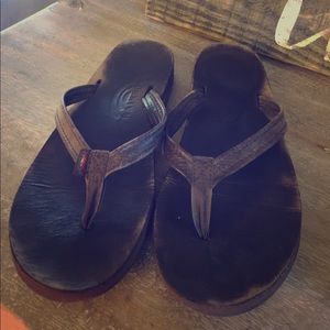 Leather Rainbow Sandals