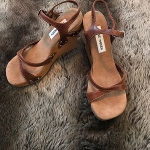 Steve Madden wedge sandals