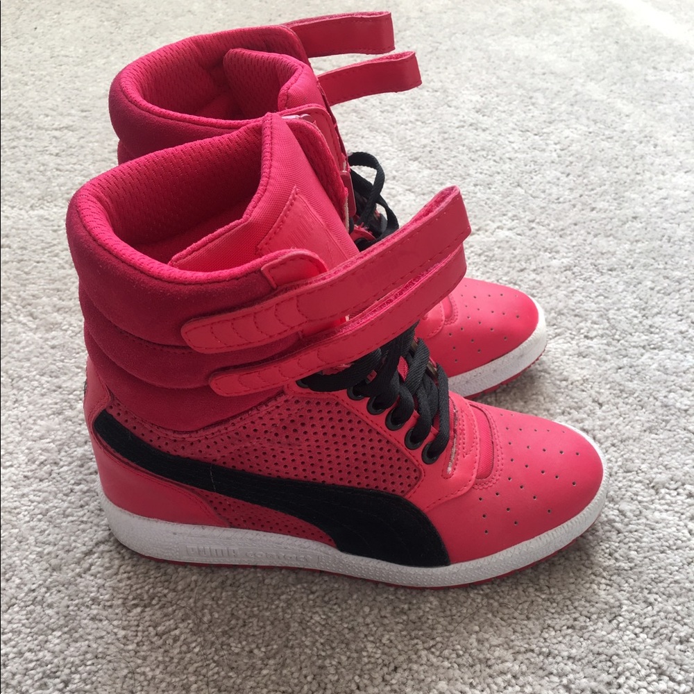 Puma wedge sneakers