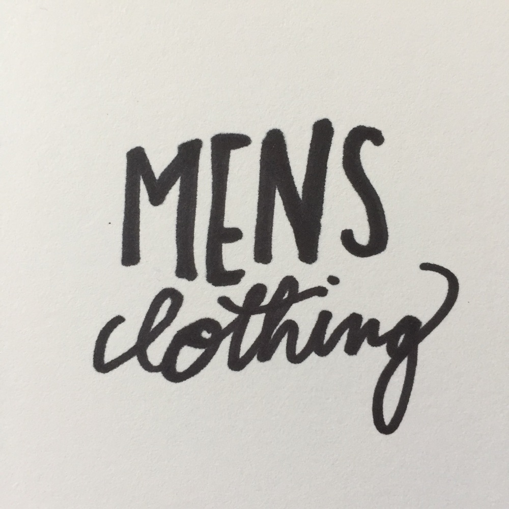 Men's clothing