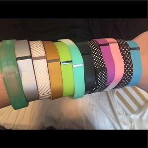 Set of 12 Bands for Fitbit Flex Size S/M