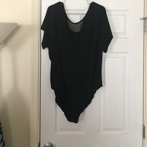 Torrid size 4 black body suit.