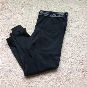 Black Athletic Capri leggings