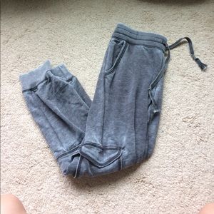 Black/gray joggers
