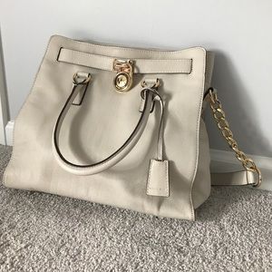 Michael Kors Large Leather Satchel