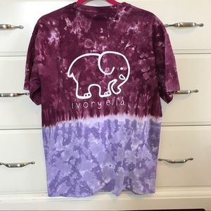Tie Dye Ivory Ella T-Shirt