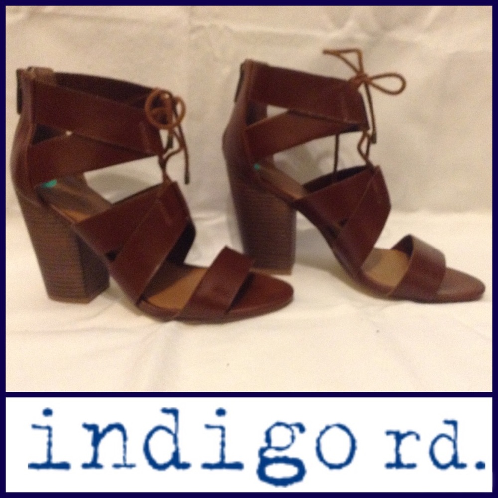 Lace up sandals