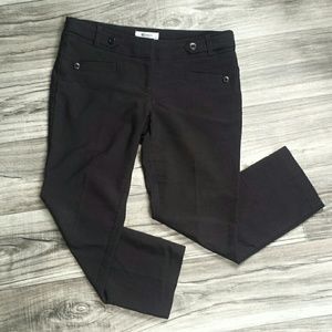 Black dressy capris