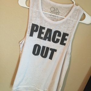 Chaser Brand Tank Peace Out