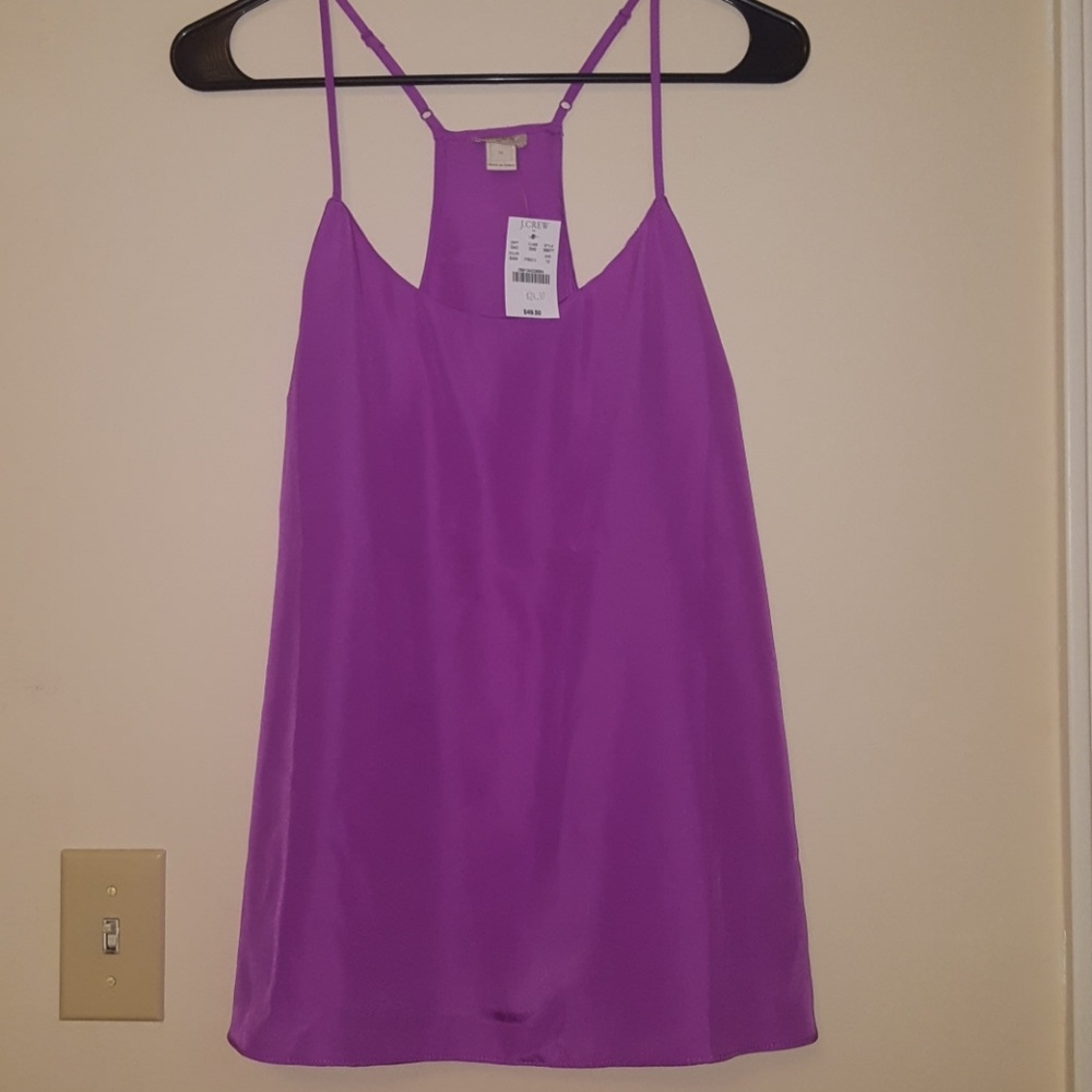 J. Crew tank with adjustable straps
