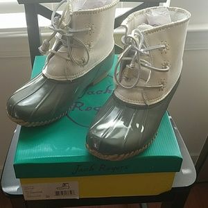 *NEVER WORN* Jack Rogers Olive Chloe Boot size 9