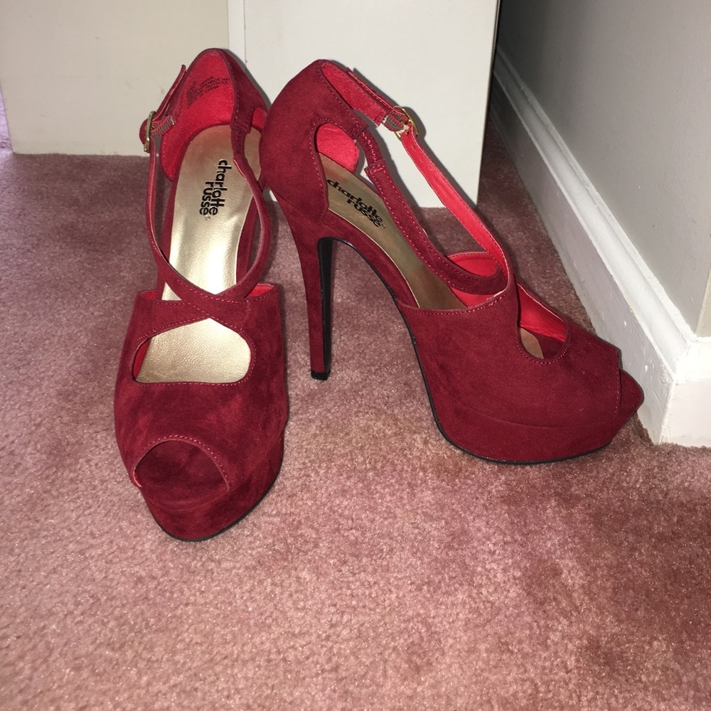 NEW Red Platform Pump