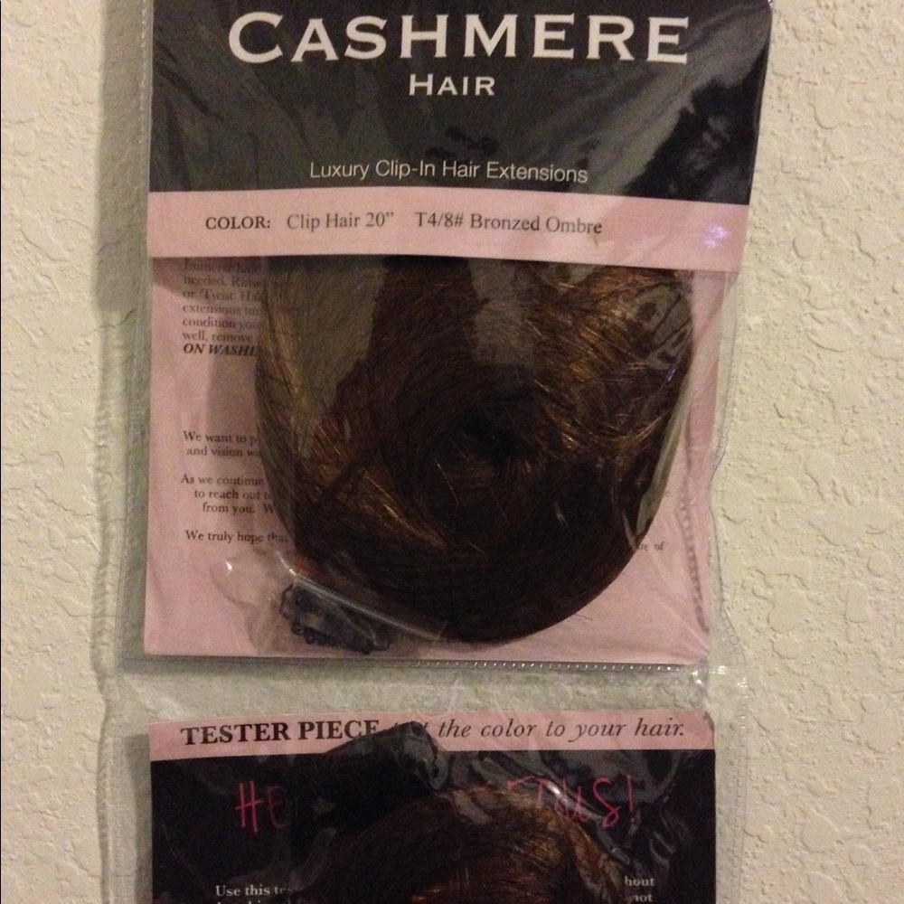 Cashmere Clip In Hair Extensions, BRONZED OMBRÉ