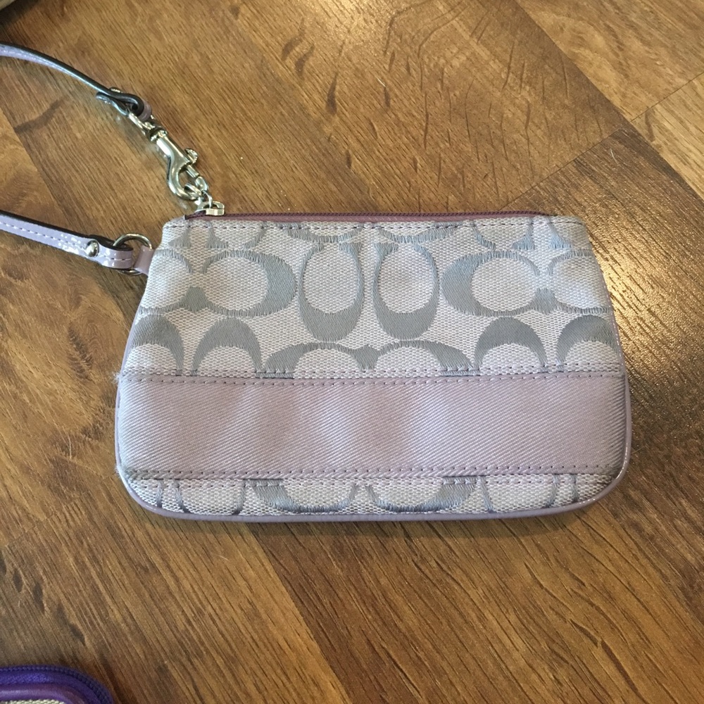 Coach wristlet