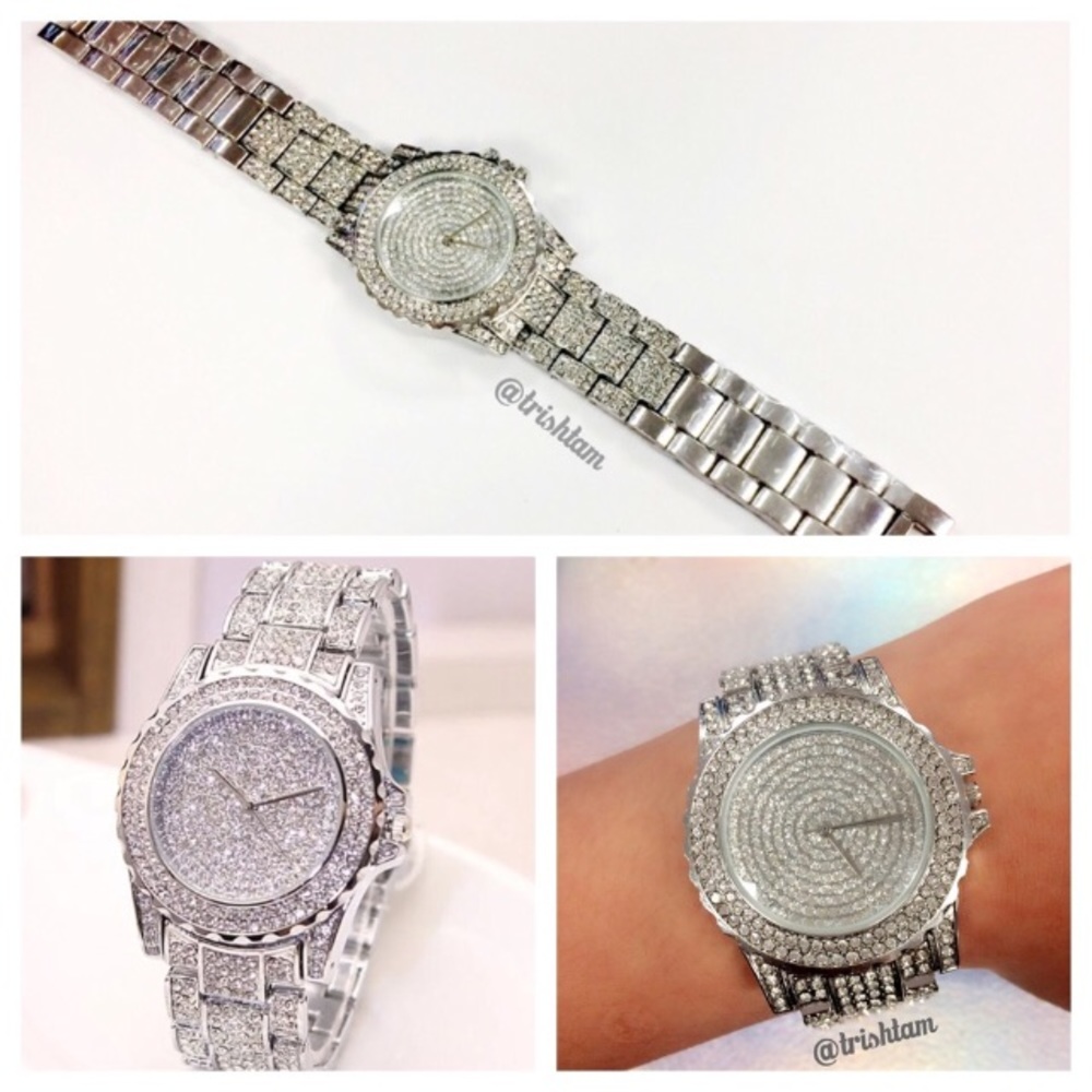 🔴🆕Swarovski crystals diamond stylish watch - Picture 2 of 4