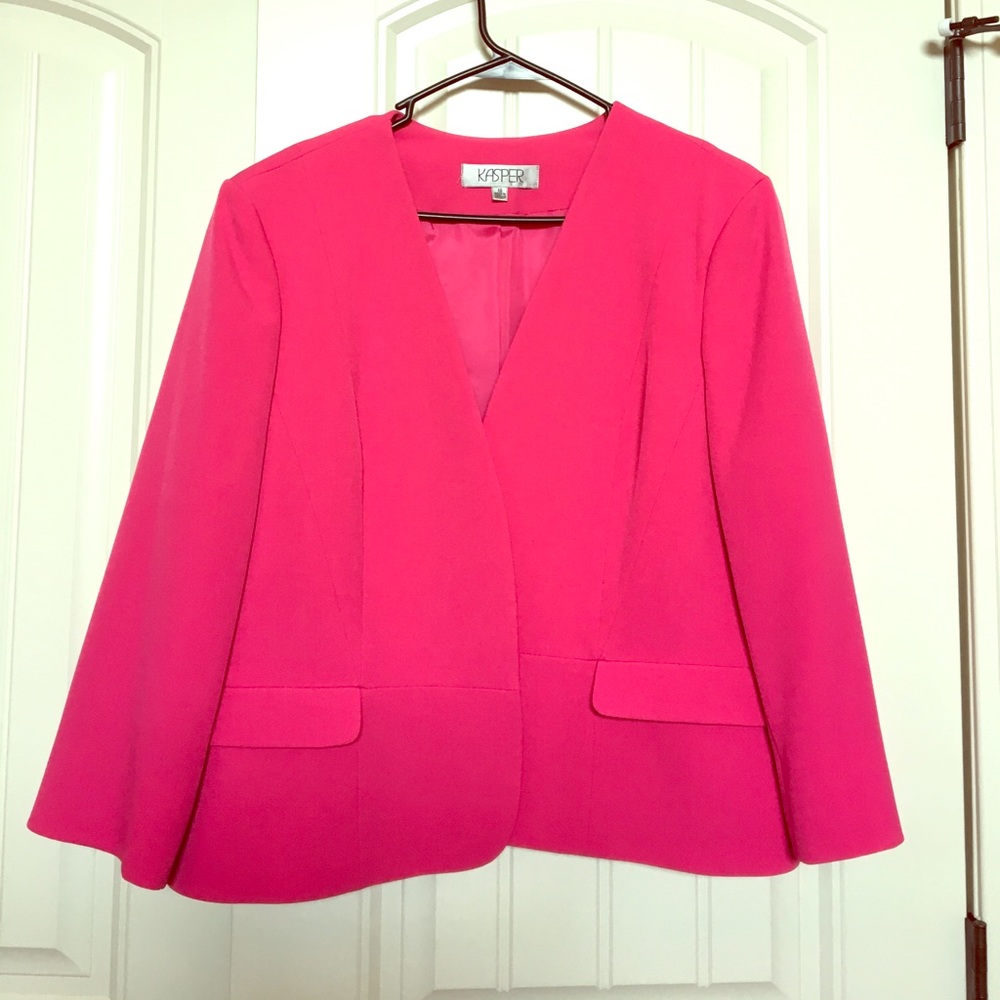 Flyaway jacket. Worn once. Dress listed separately