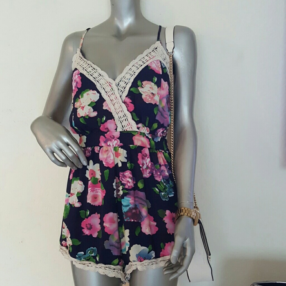 Floral Romper
