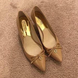 Michael Kors Nude Kitten Heel