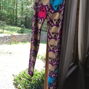 Lularoe O/S Chihuahua leggings!