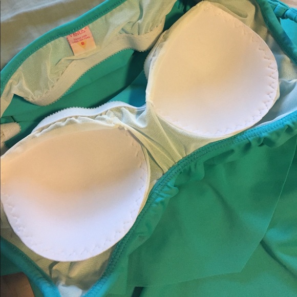 NWOT Brilliant Turquoise Tankini! - Picture 3 of 4