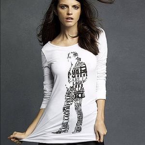 Karl Lagerfeld for Macy's long sleeve shirt