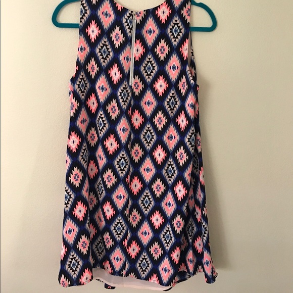NWT AZTEC PRINTED SLIP DRESS - Picture 2 of 5
