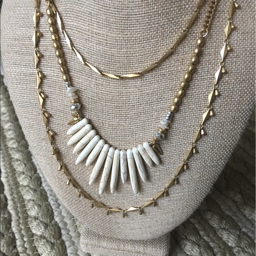 Zuni layering necklace