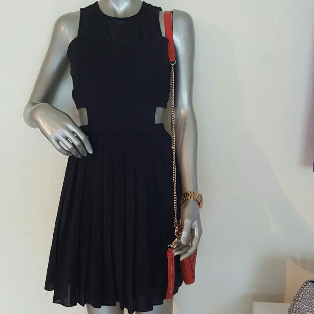 Sexy black dress