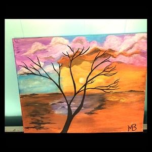 Painting of a tree