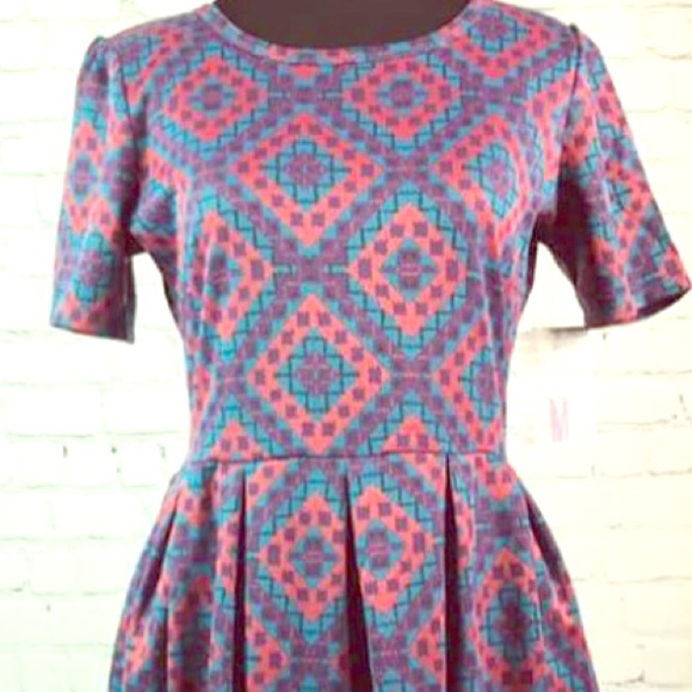 LuLaRoe Amelia dress- M