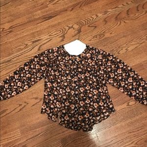 Loft floral blouse