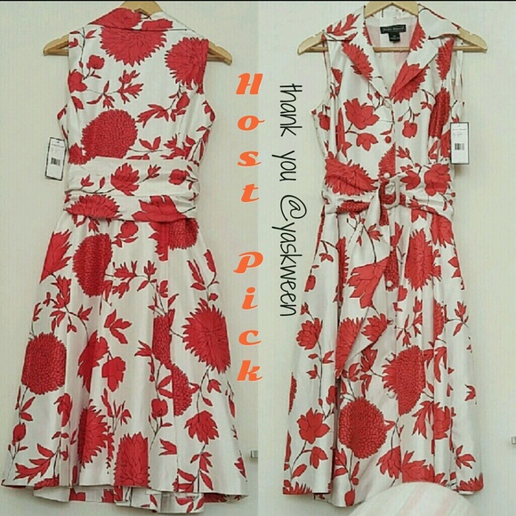 Jessica Howard Dresses & Skirts - NWT Jessica Howard Floral Belted Dress