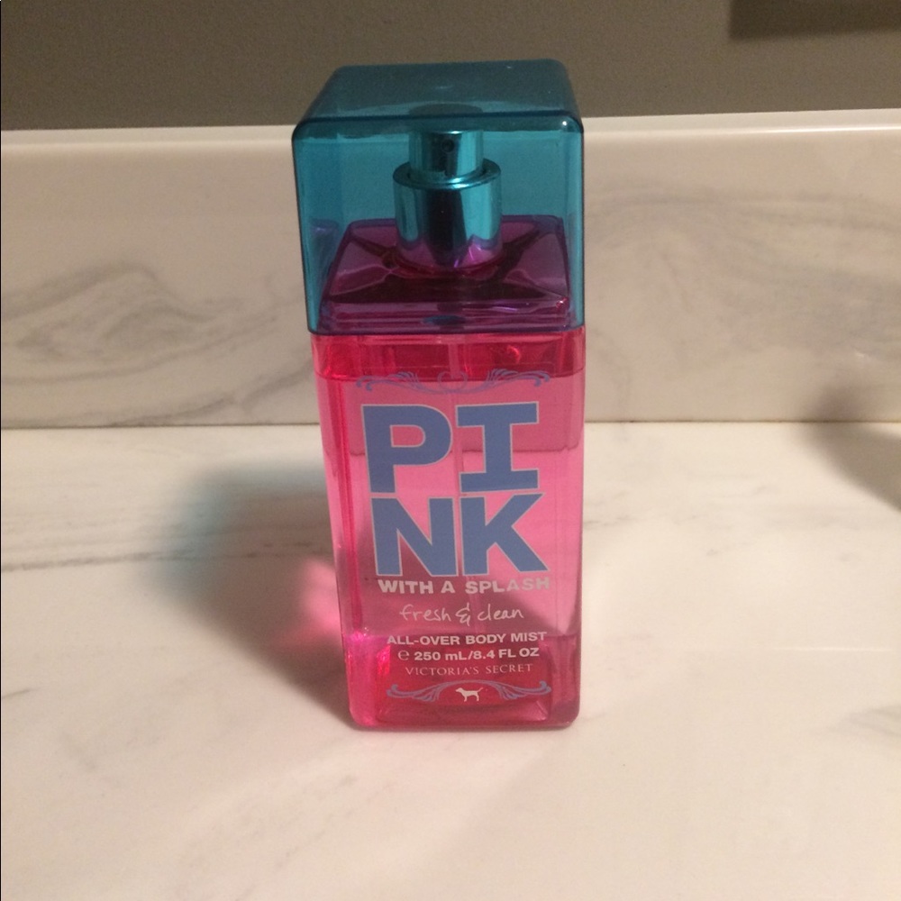 Pink with a splash of fresh & clean