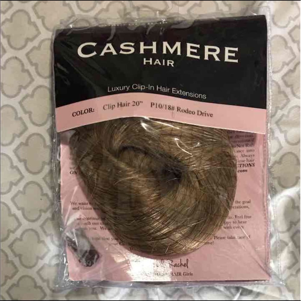 Cashmere Clip In Hair Extensions, RODEO DRIVE, 20"