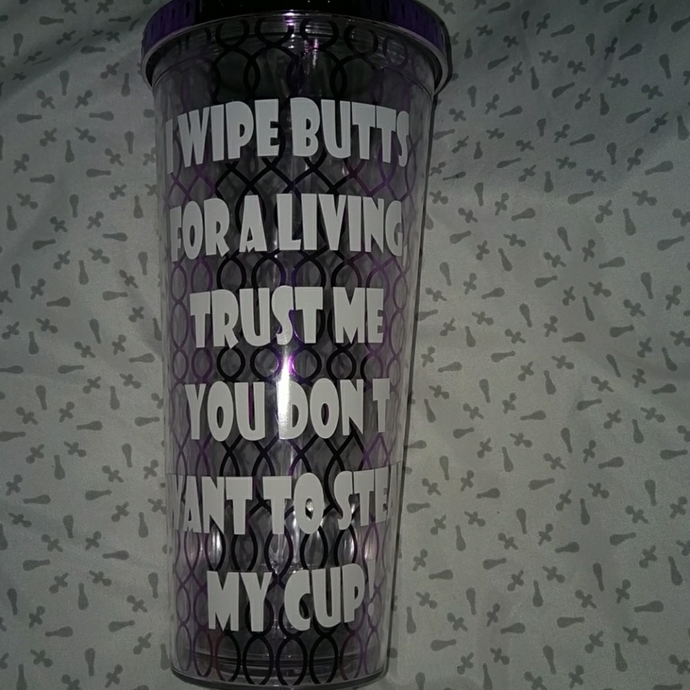Travel cup/ Tumbler brand new with decal