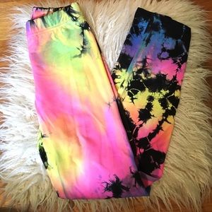 SALE ✨ Tie Die Rave or Workout Leggings
