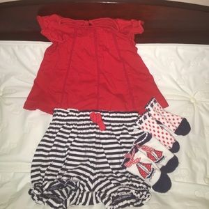 🍒Baby girl two piece short set 🍒