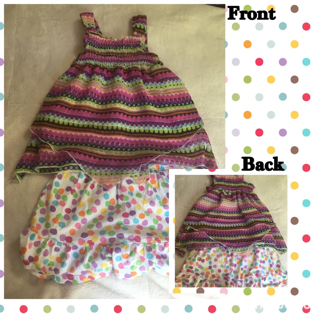 KIDS skort and top 7/8 and 6x. Multi-color