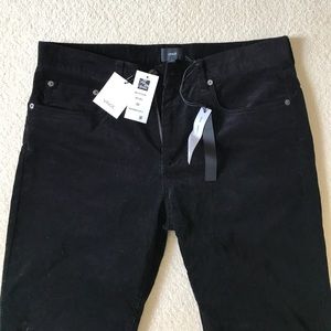 Vince Men's Soho Slim Fit Corduroys, Black