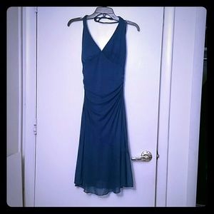 Teal green party dress