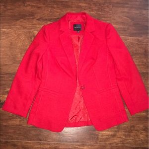 Red The Limited Blazer