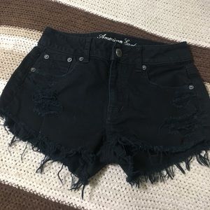 Black Jean Shorts 🕶☀️