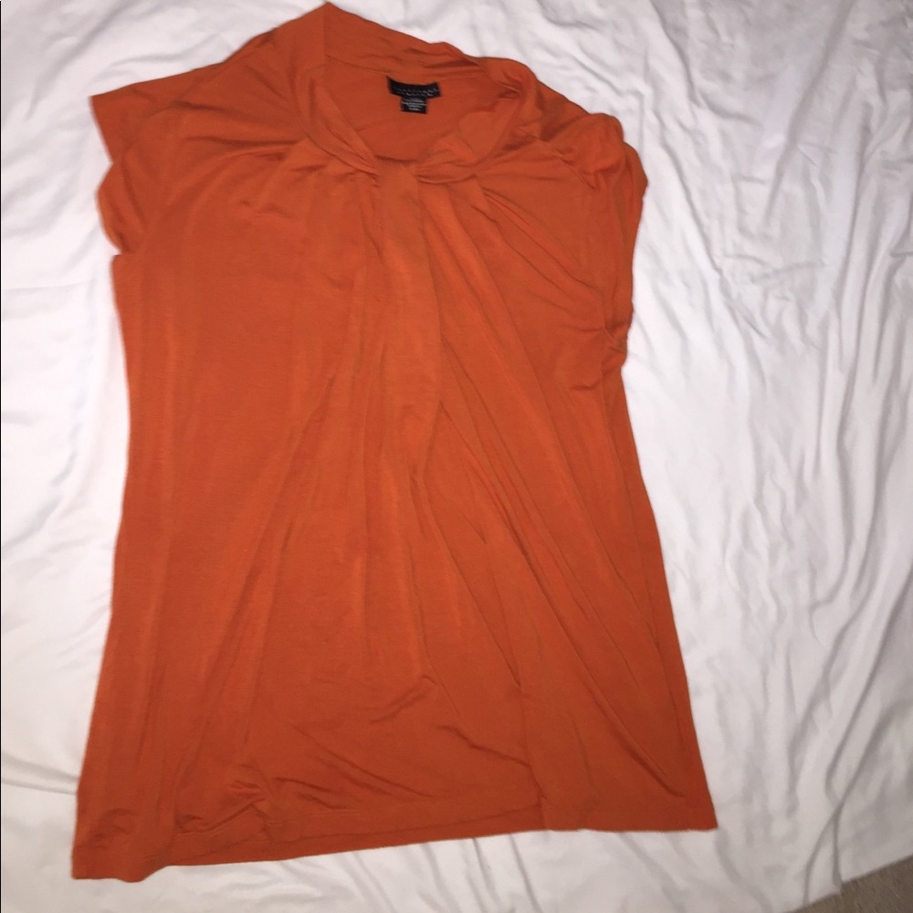 Orange XL apostrophe top