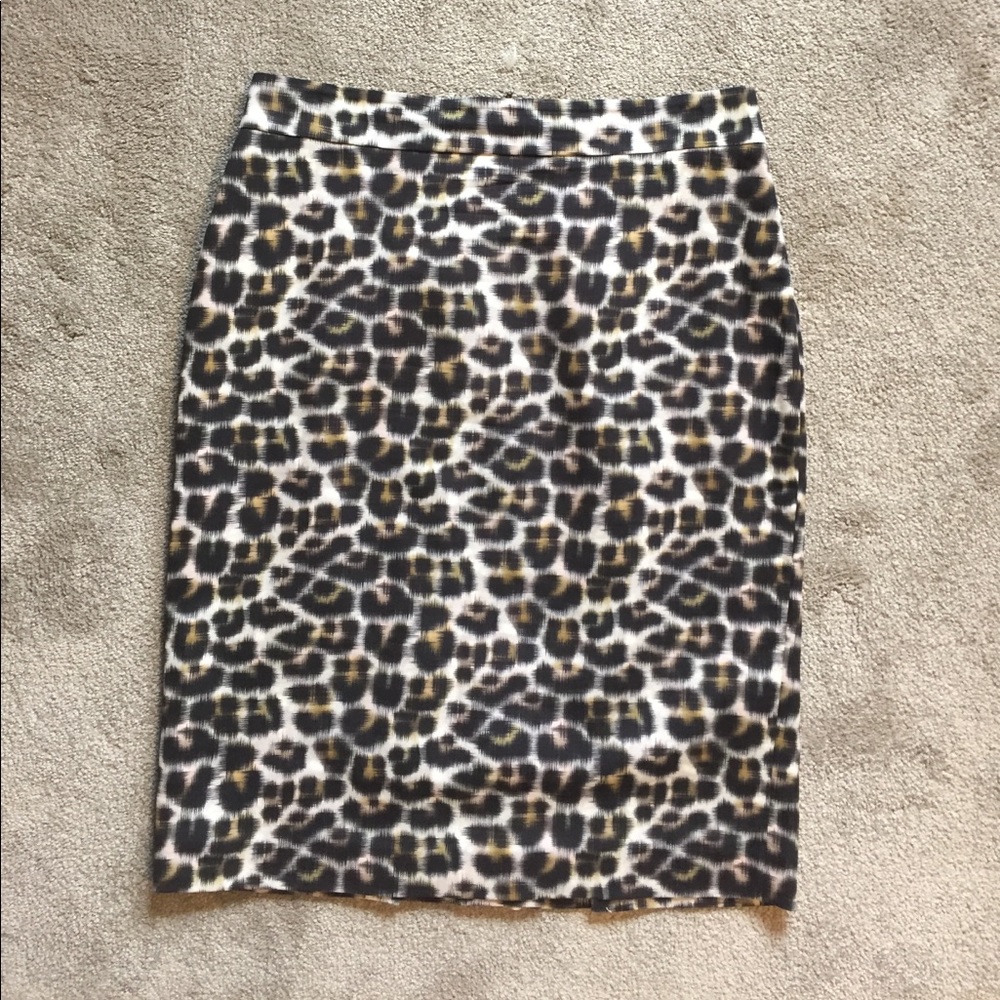 Silk Pencil skirt Ann Taylor