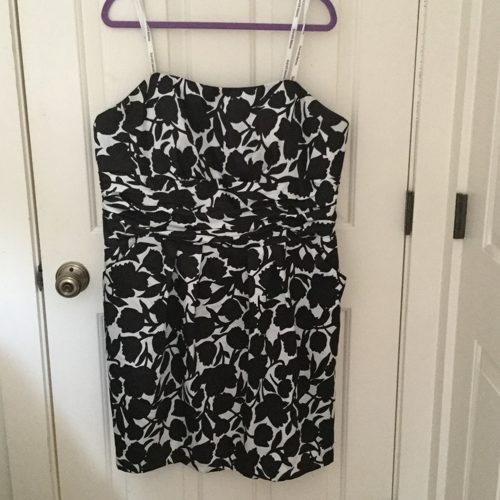 Black and White Cocktail Dress