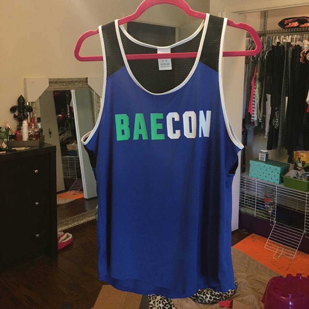 PINK gym tank top