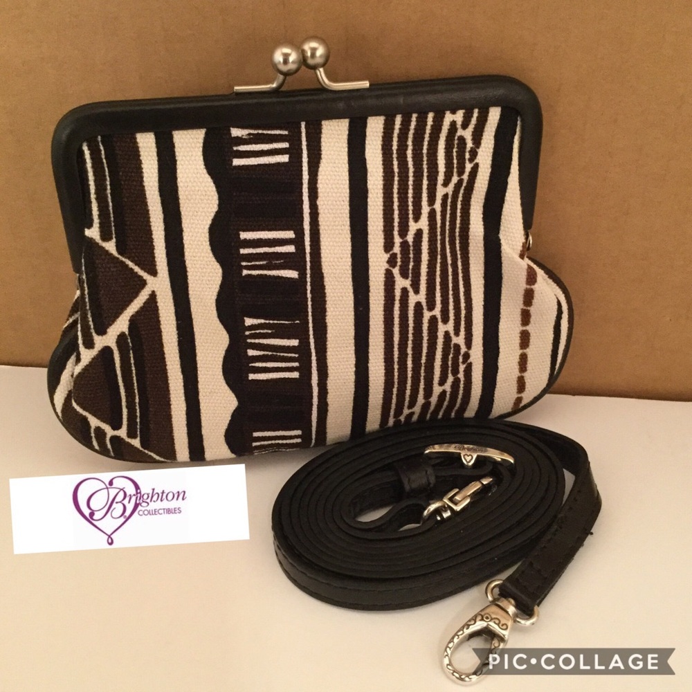 NWT Brighton Canvas Coin Purse with Strap💲SALE - Picture 2 of 5