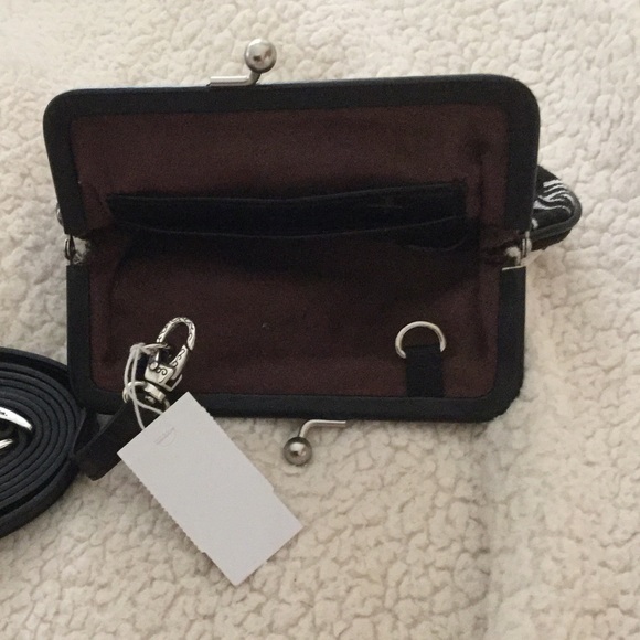 NWT Brighton Canvas Coin Purse with Strap💲SALE - Picture 4 of 5