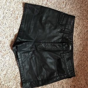 Urban Outfitters BDG Leather Shorts