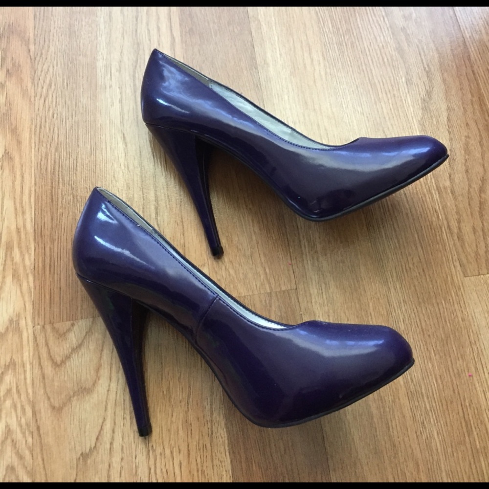 XAPPEAL Purple Pumps